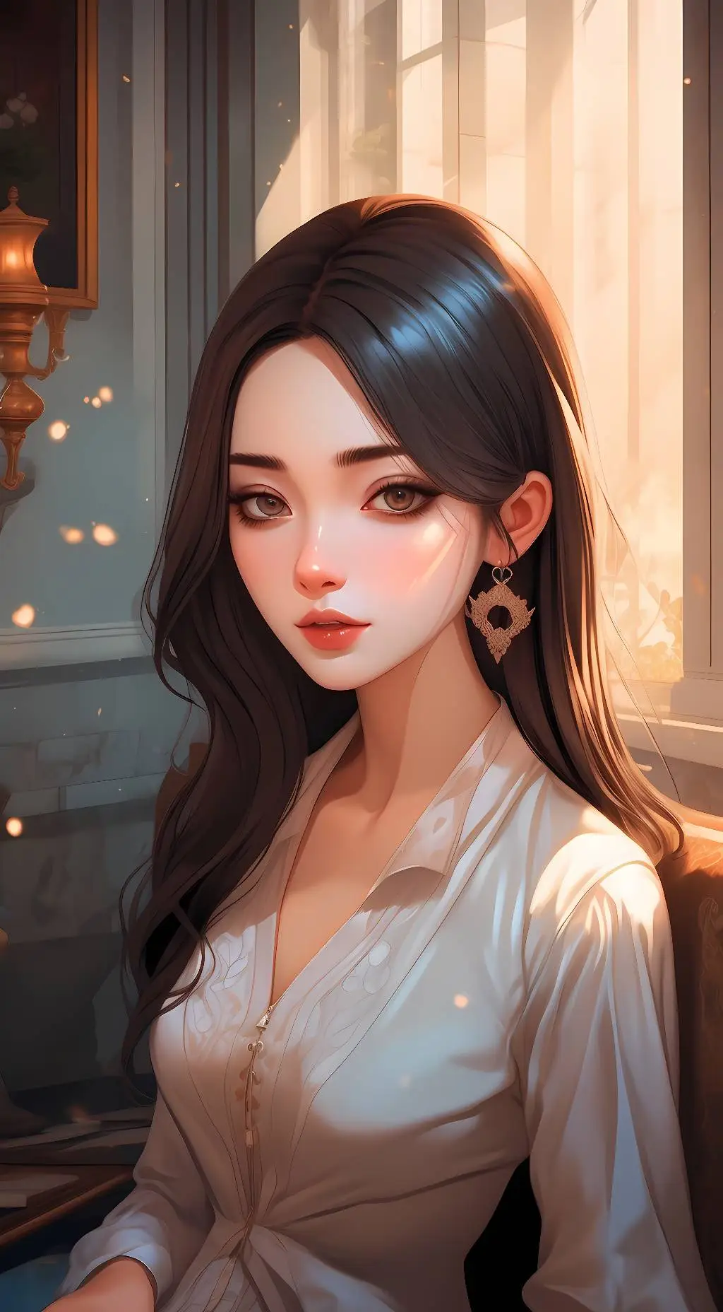 ai character: Catalina😊😍 background