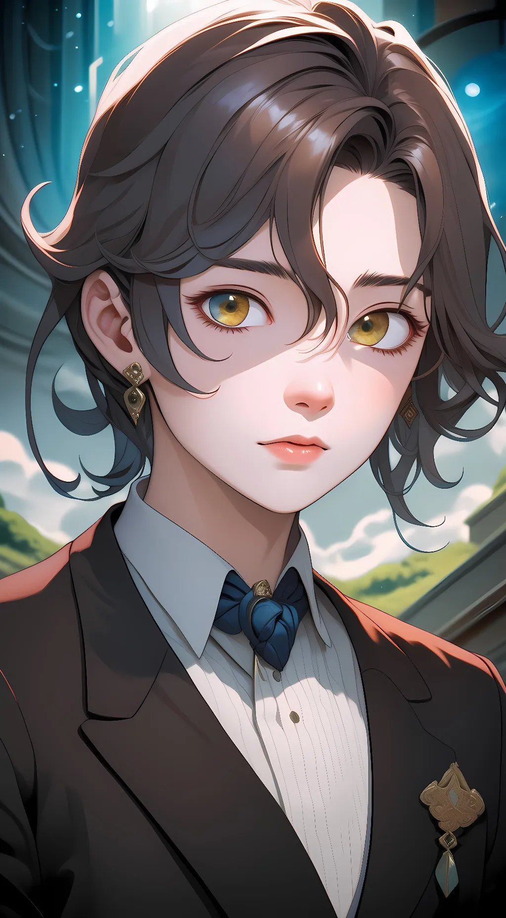 ai character: Spencer  background