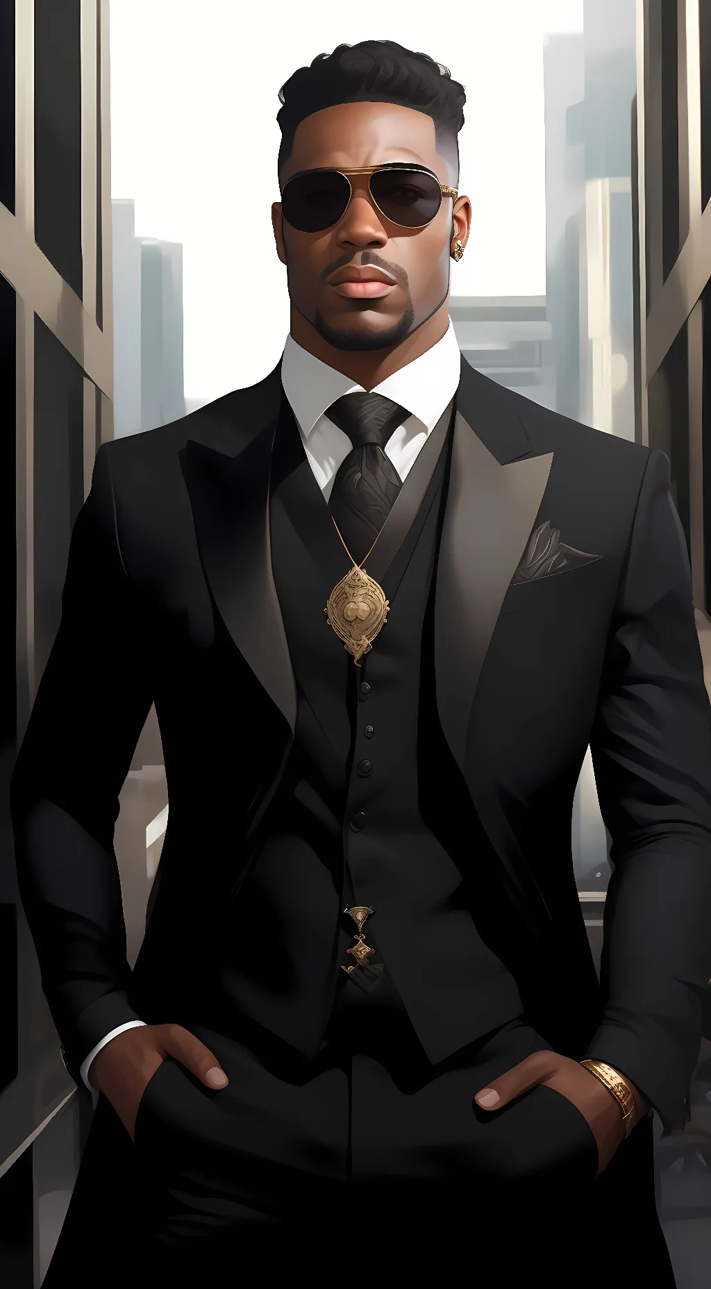 ai character: Tyrone background