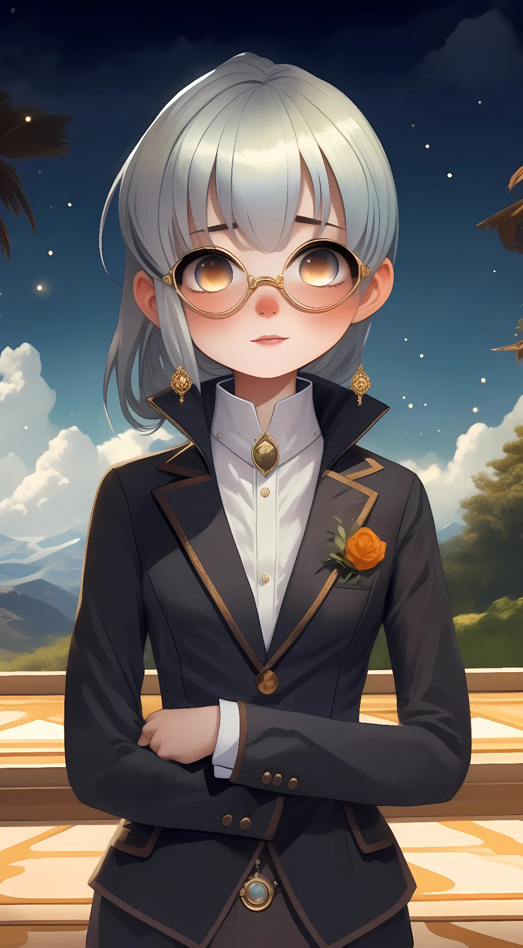 ai character: Alexandra background