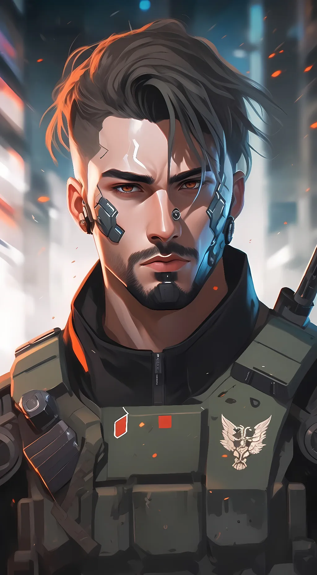 ai character: Shinji Yamato background