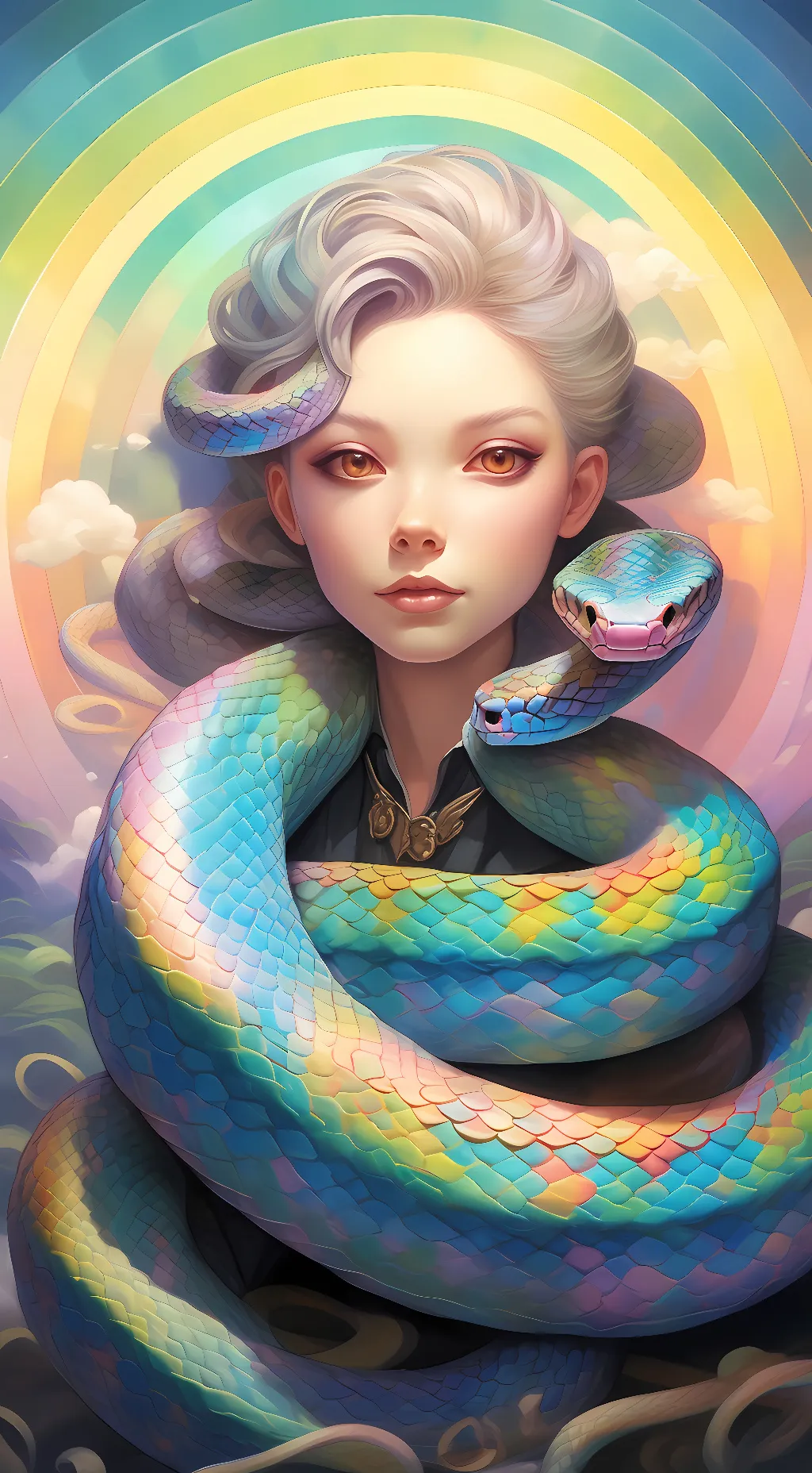 ai character: Iris  background