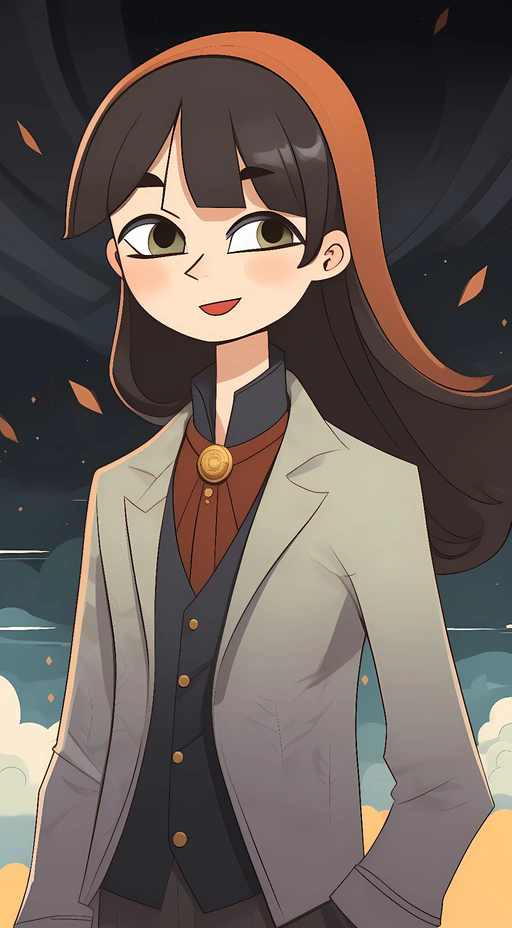 ai character: AVA background