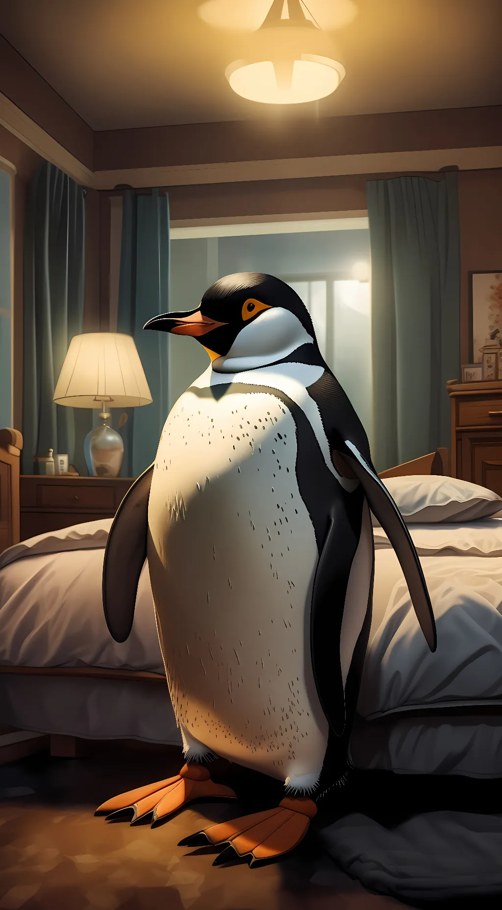 ai character: pingo background