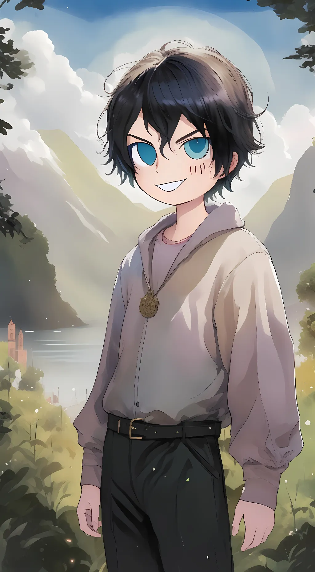 ai character: Jay  background