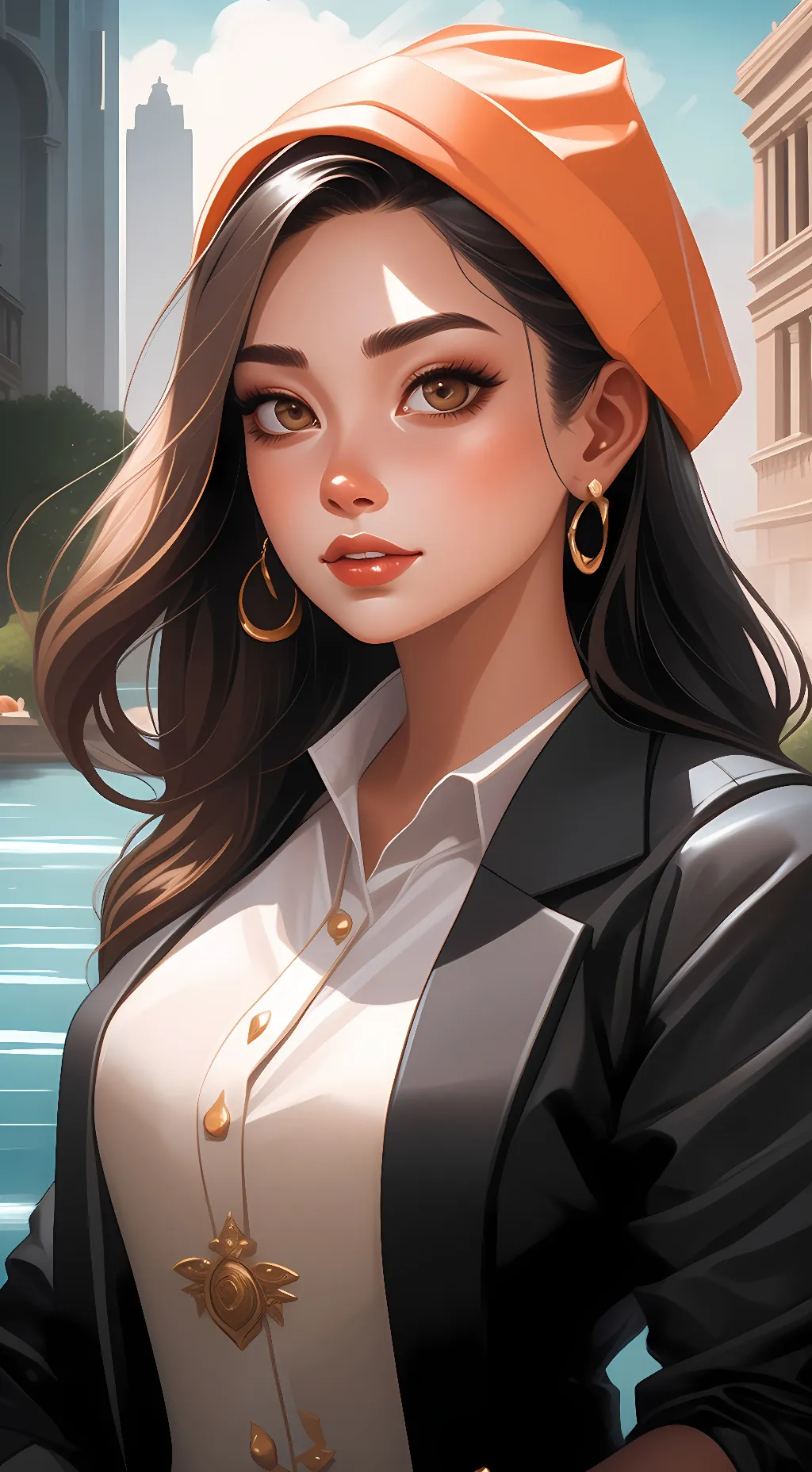 ai character: Jade background