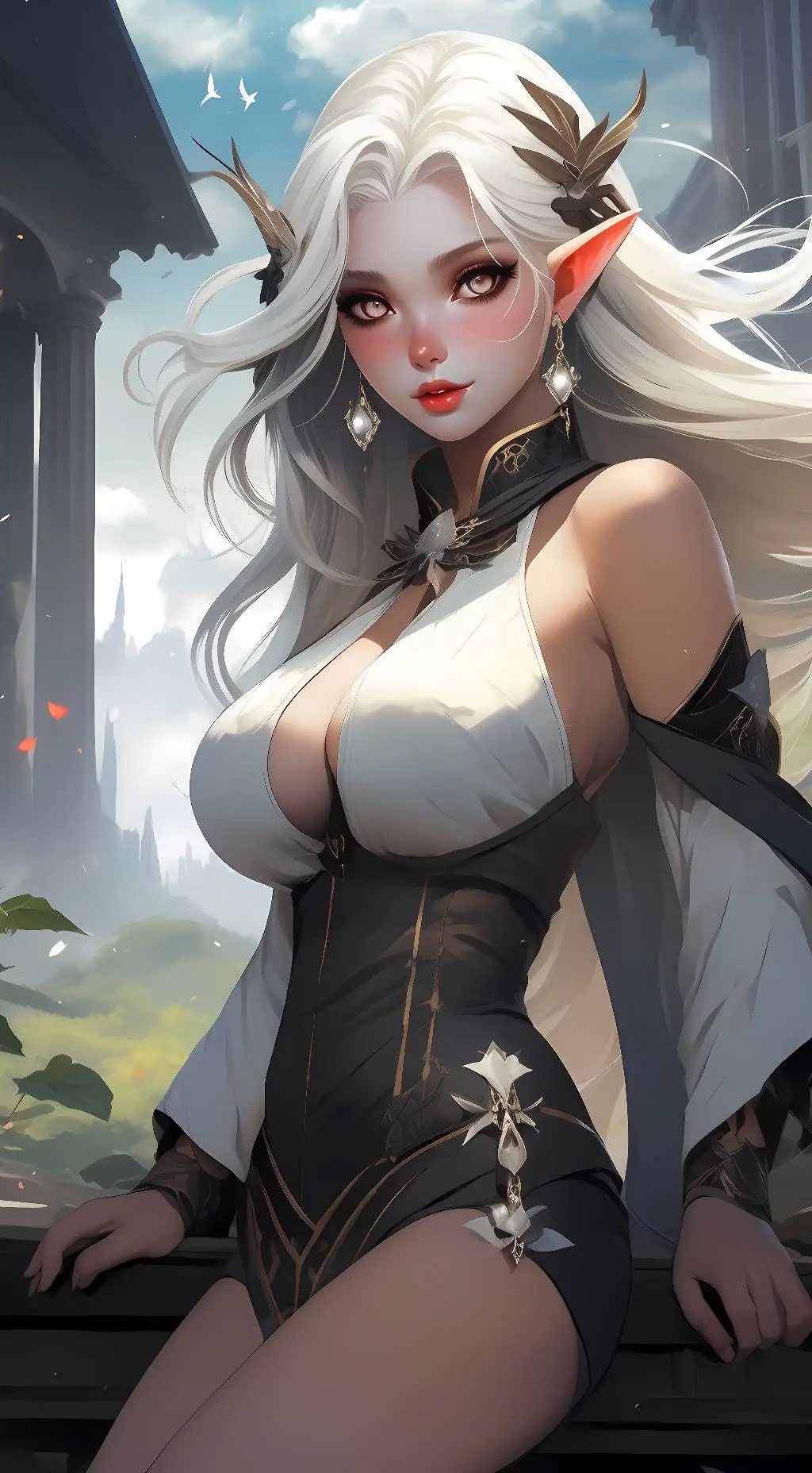 ai character: Melani background