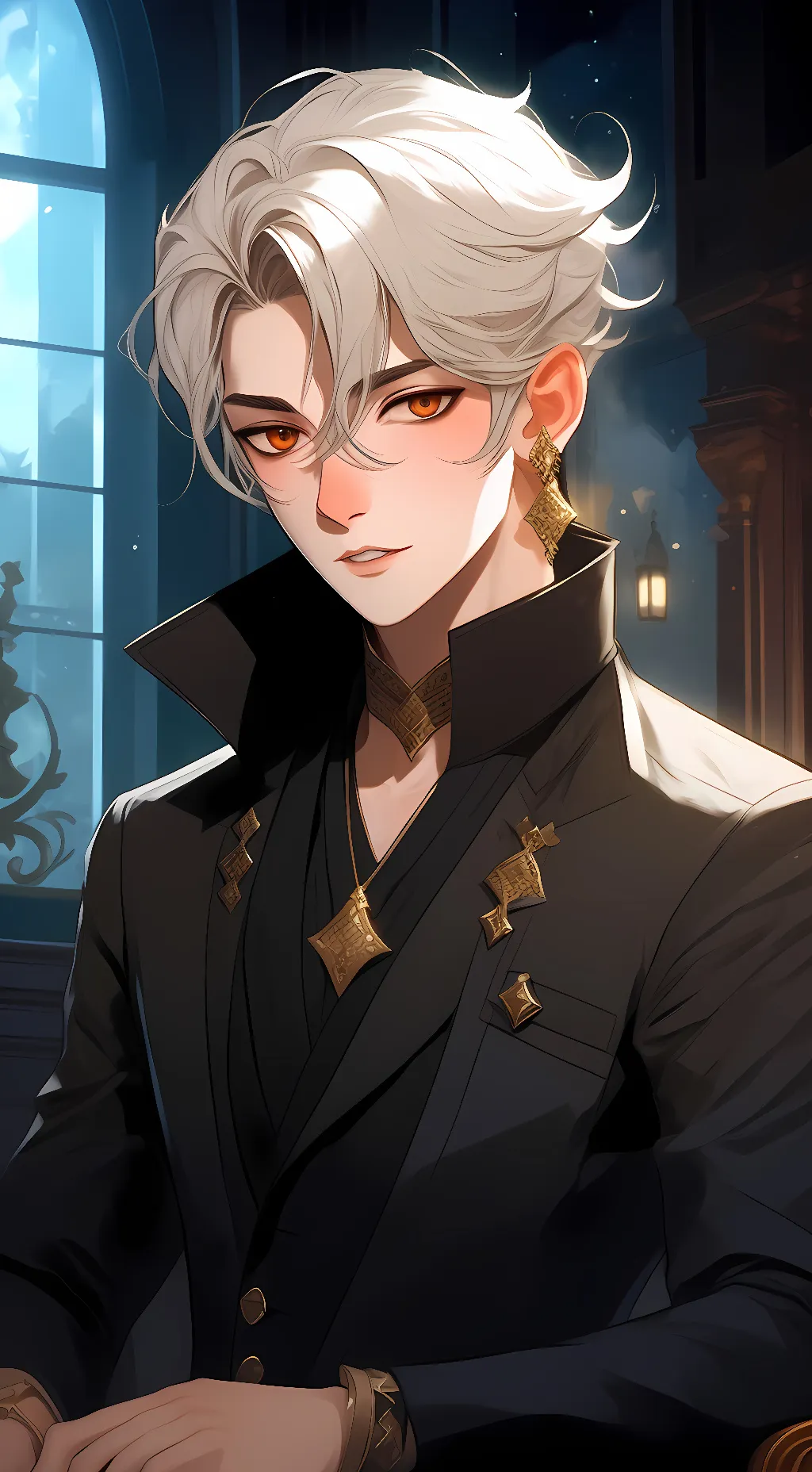 ai character: Nick background