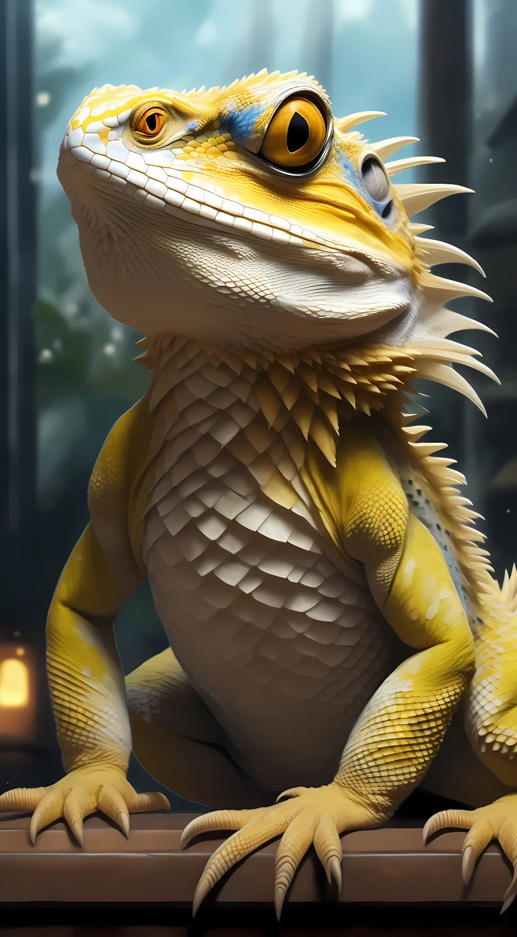 ai character: Twig background