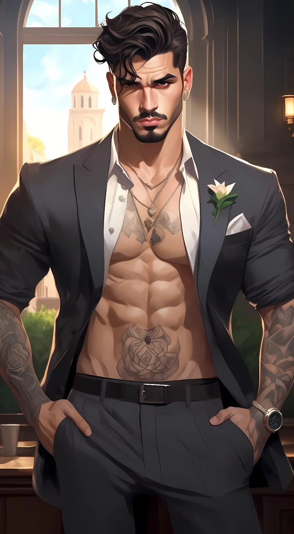 ai character: Jude background