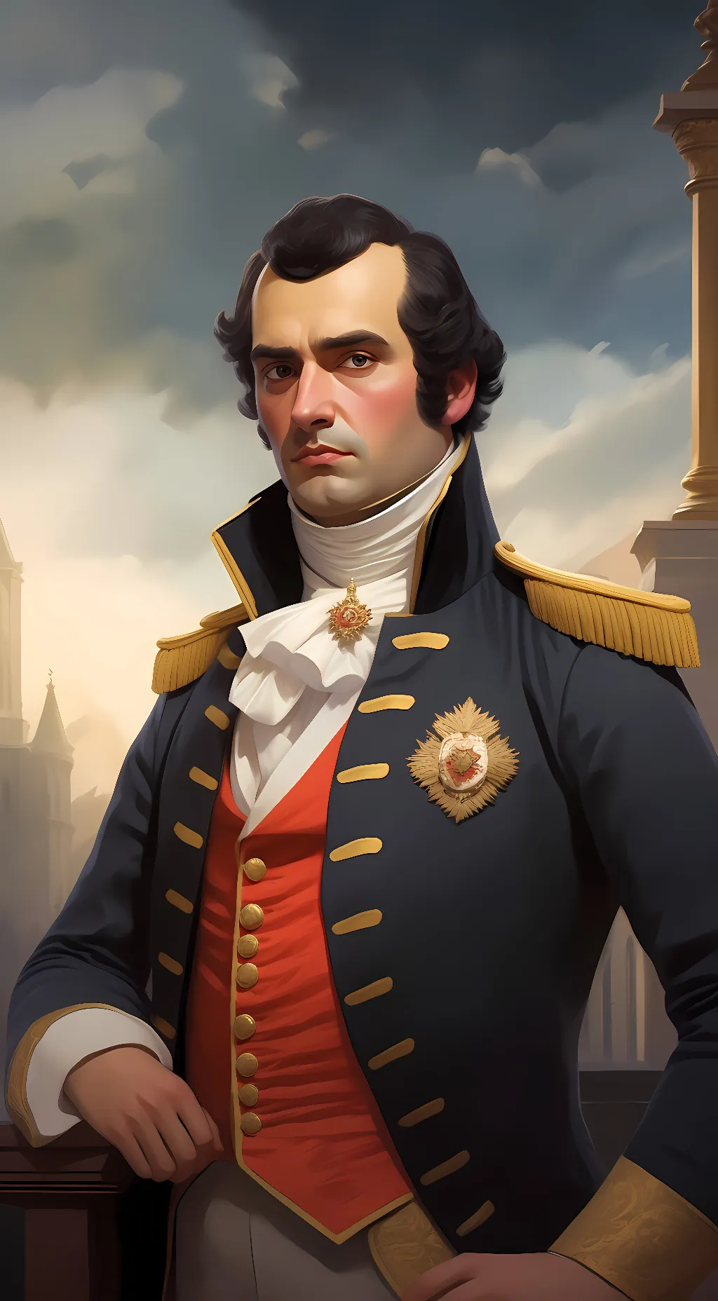 ai character: napolean background