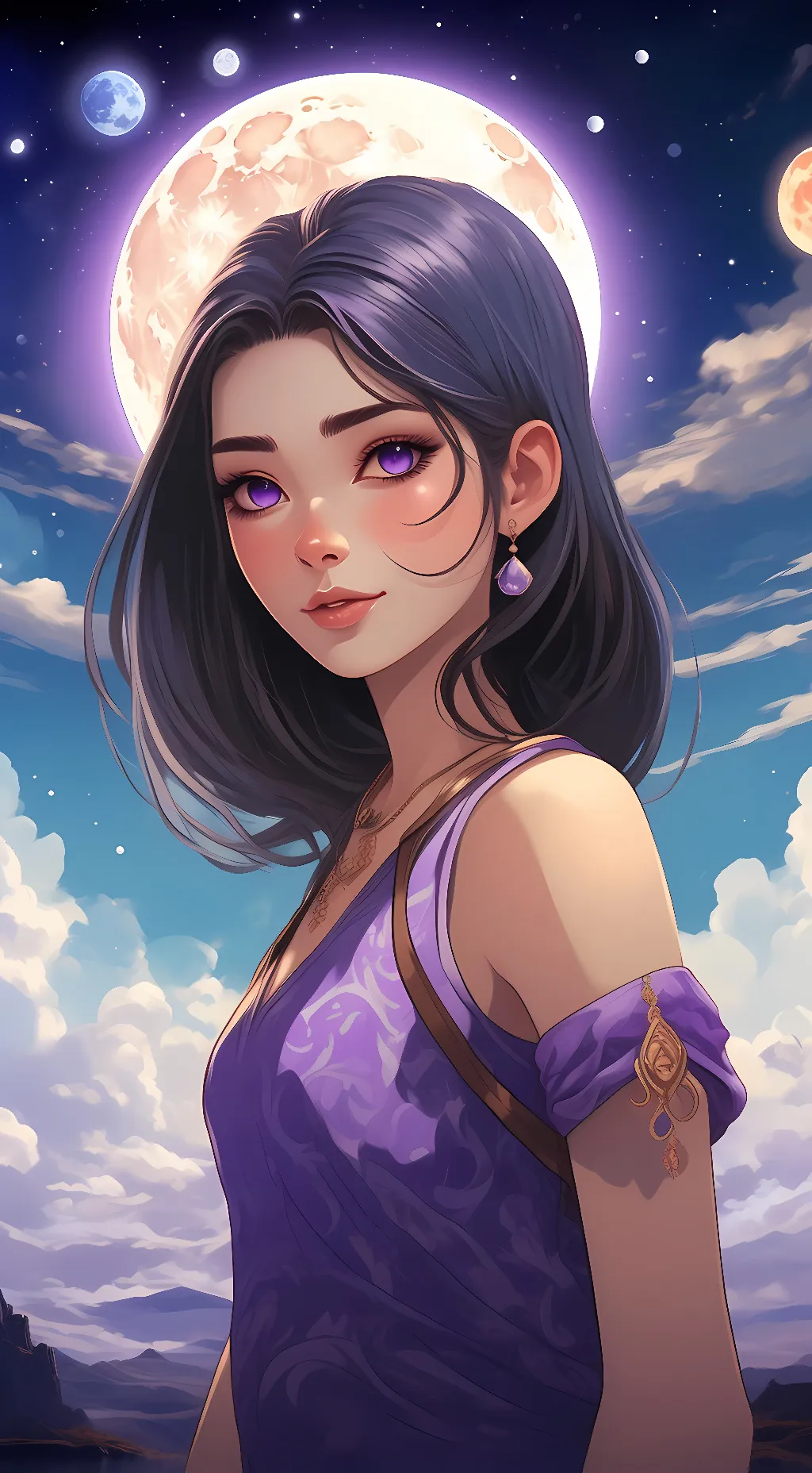 ai character: Aphmau and friends background