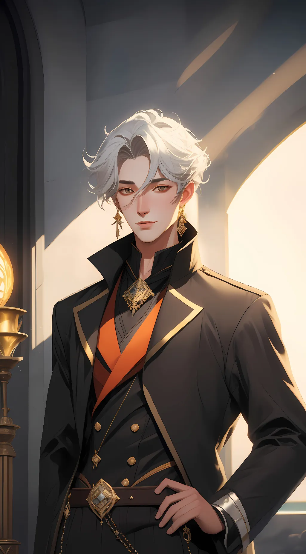 ai character: Triston  background