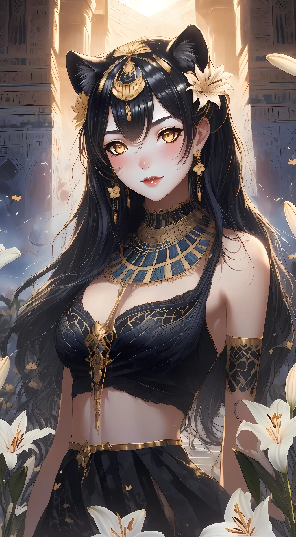 ai character: Nari background