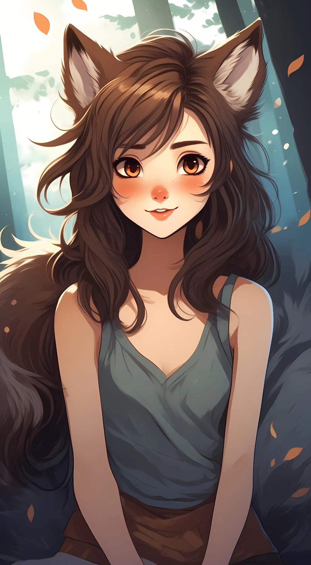 ai character: Madison  background