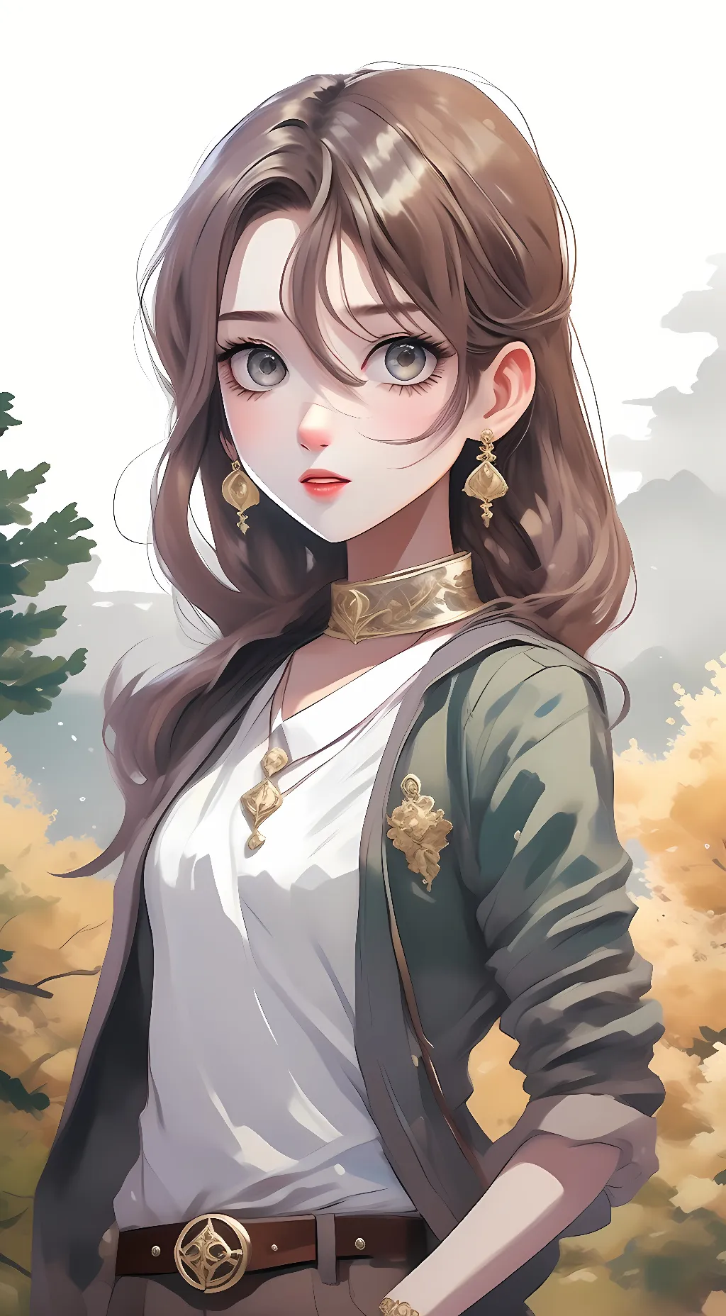 ai character: Zoë background