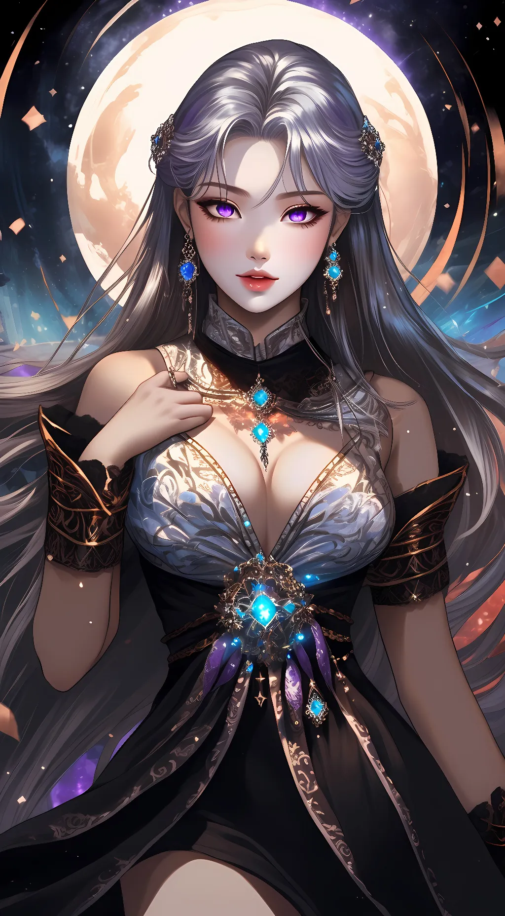 ai character: Zeva background