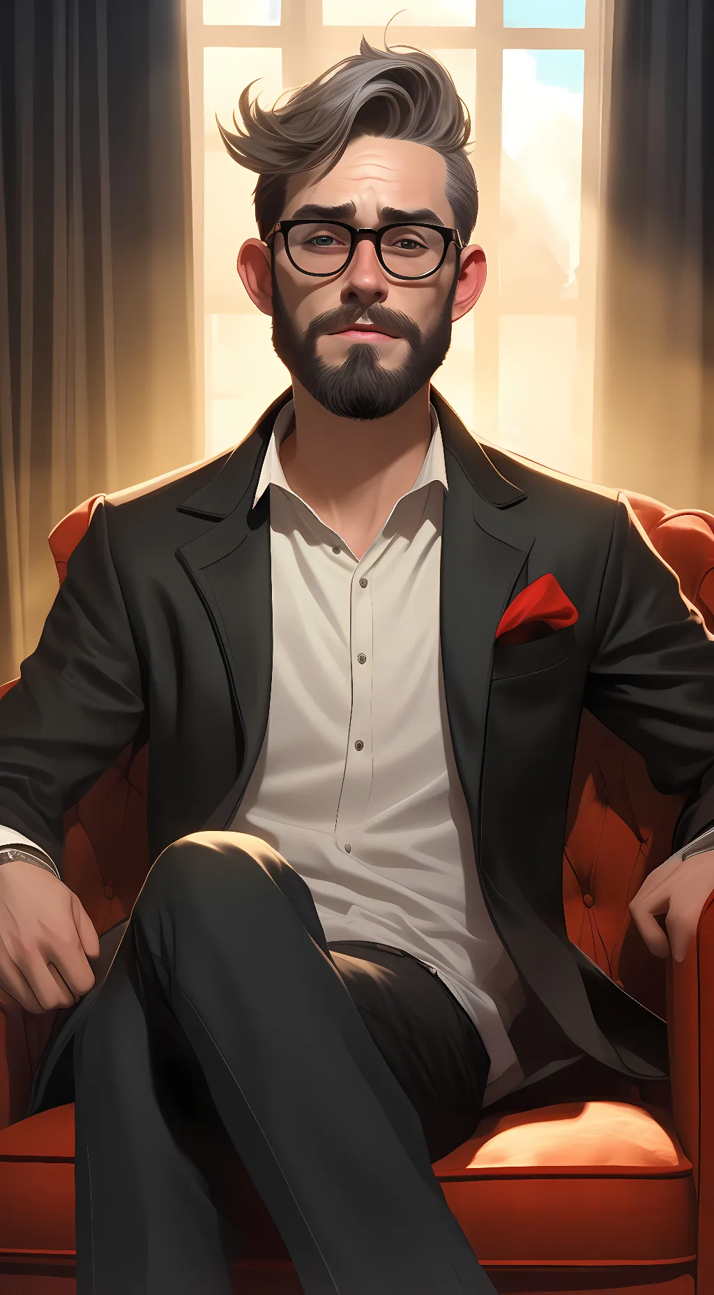 ai character: The Mastermind background