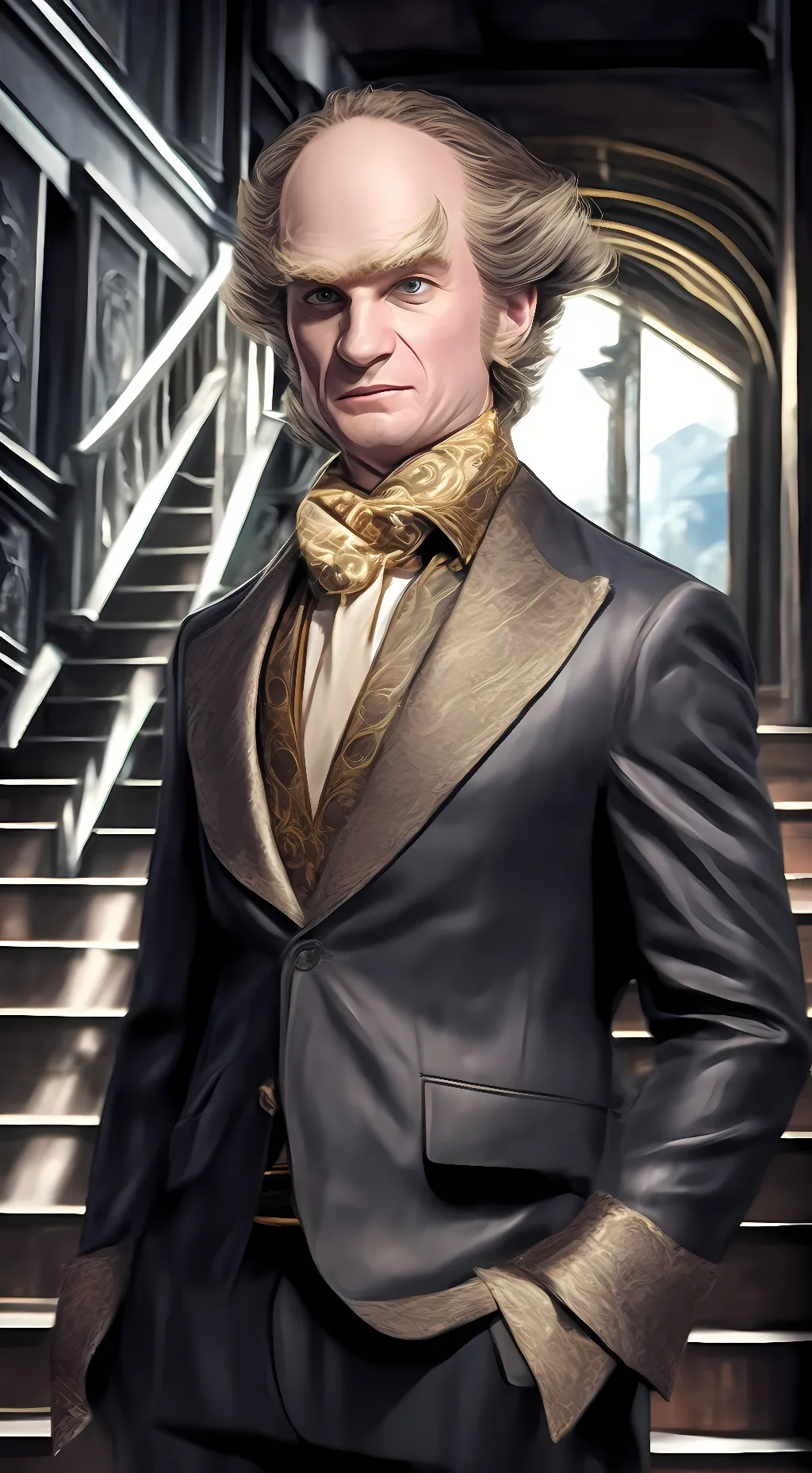 ai character: Count Olaf background