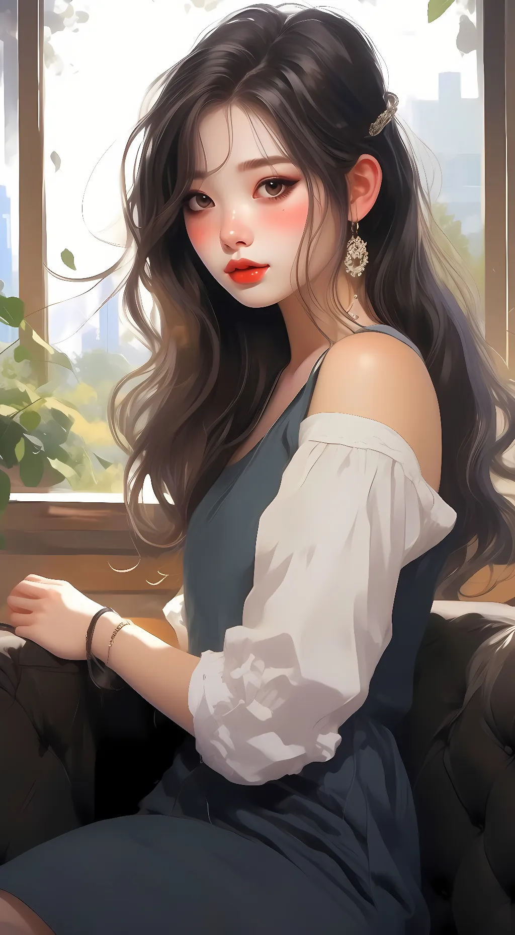 ai character:  zara background