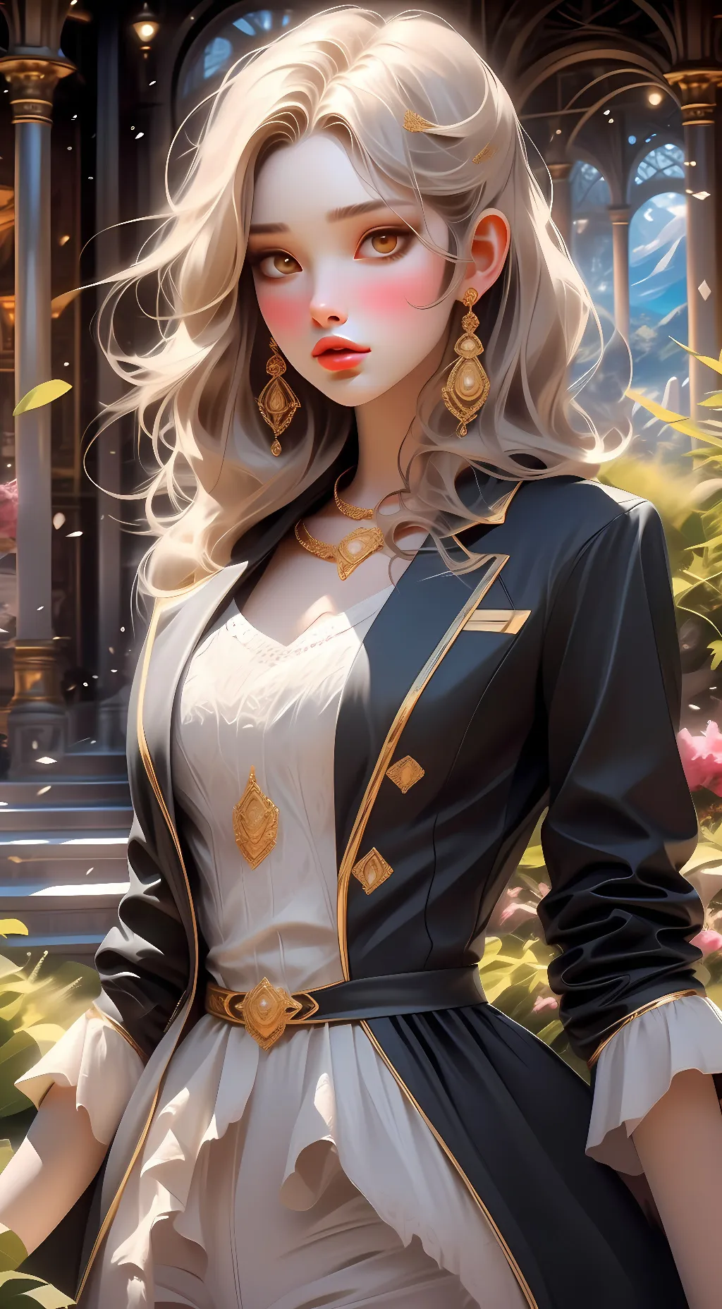 ai character: Aria background