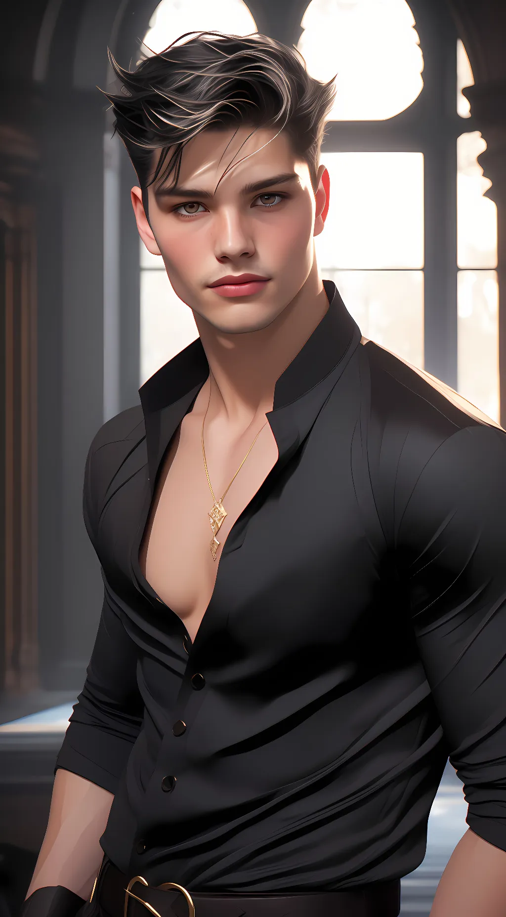 ai character: Liam background