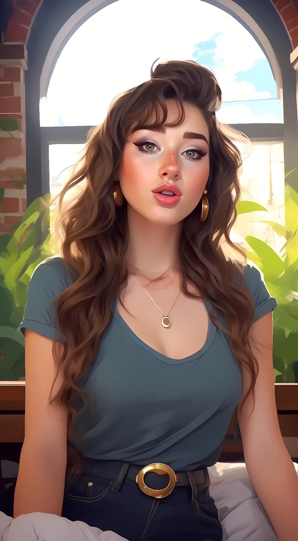 ai character: Sabre norris background