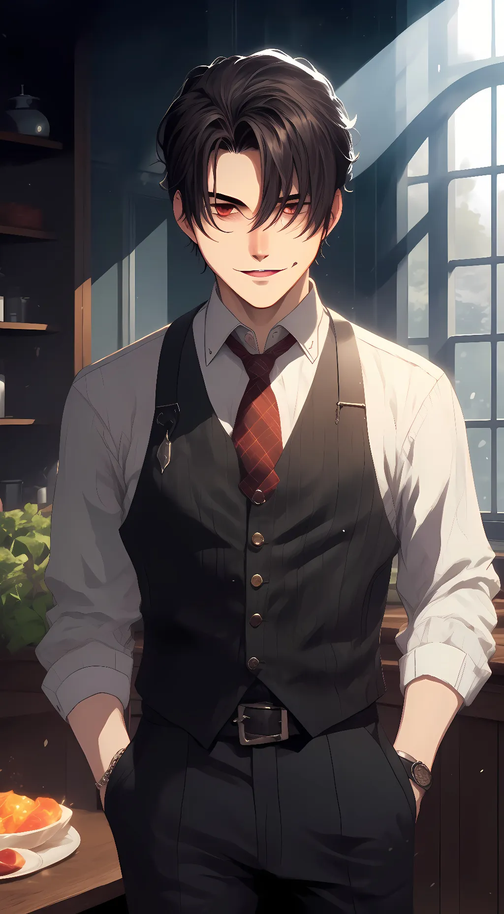 ai character: Thomas background