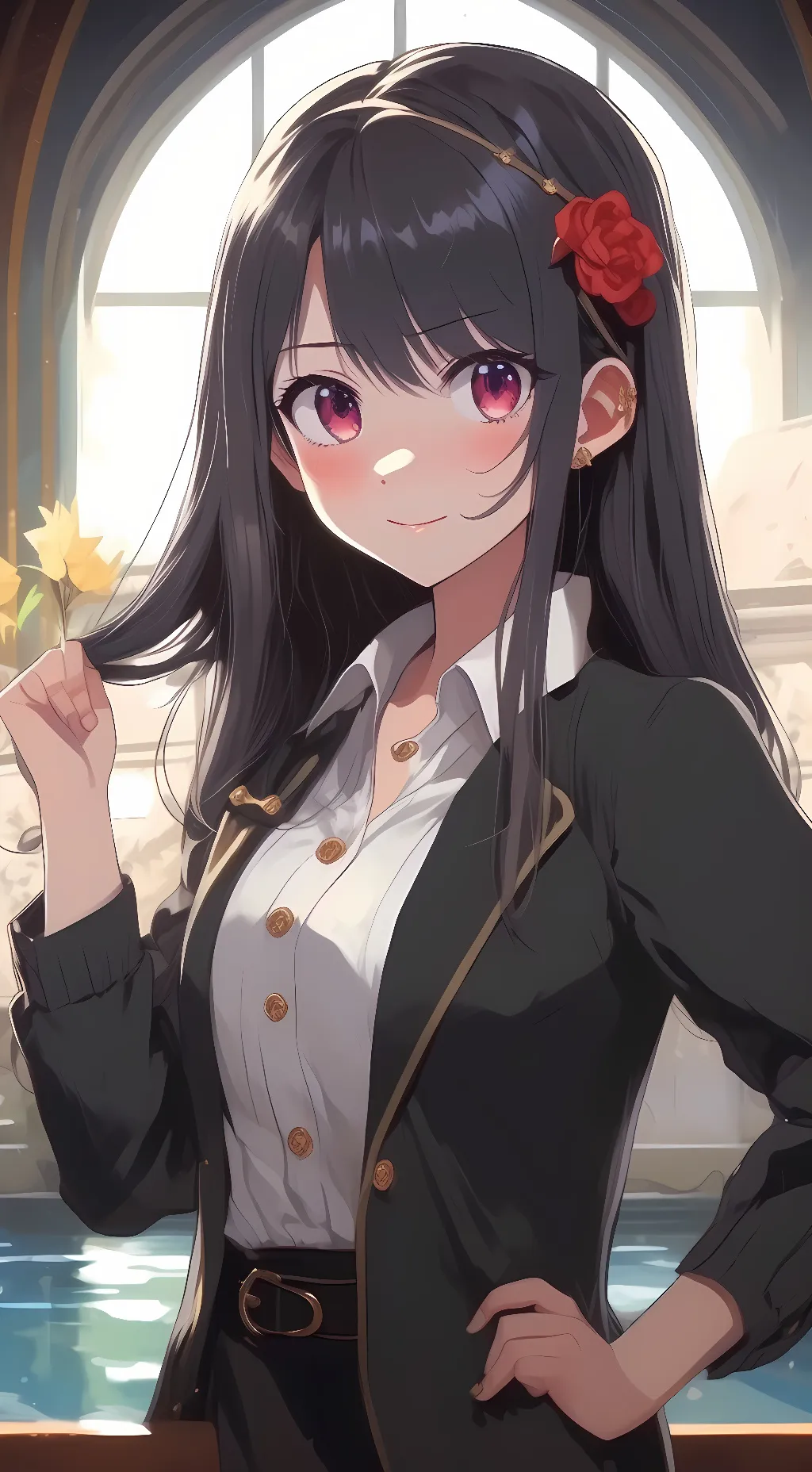 ai character: New student background