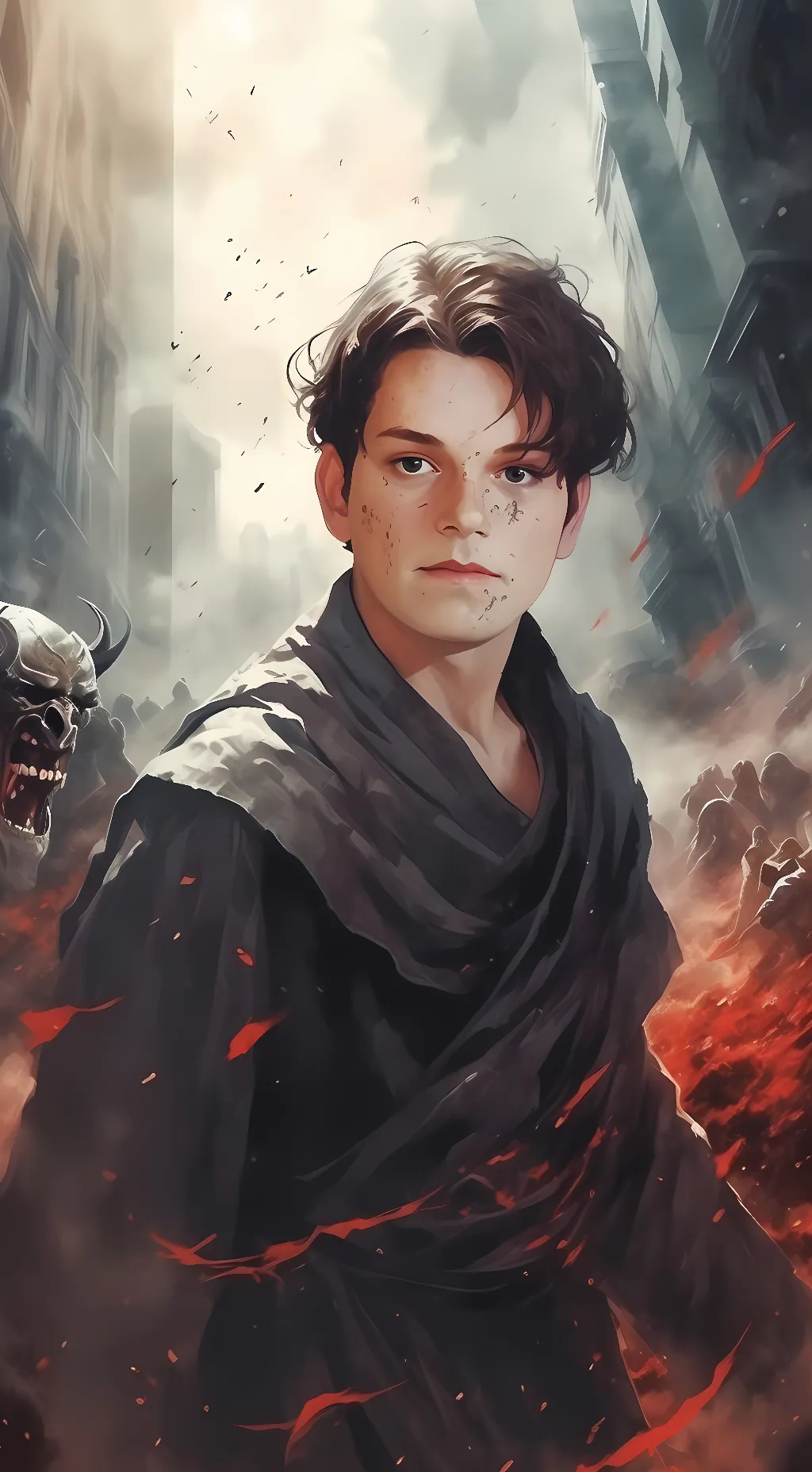 ai character: Lucy (Bi)  background