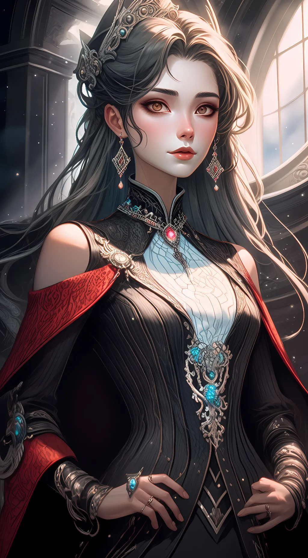 ai character: June  background