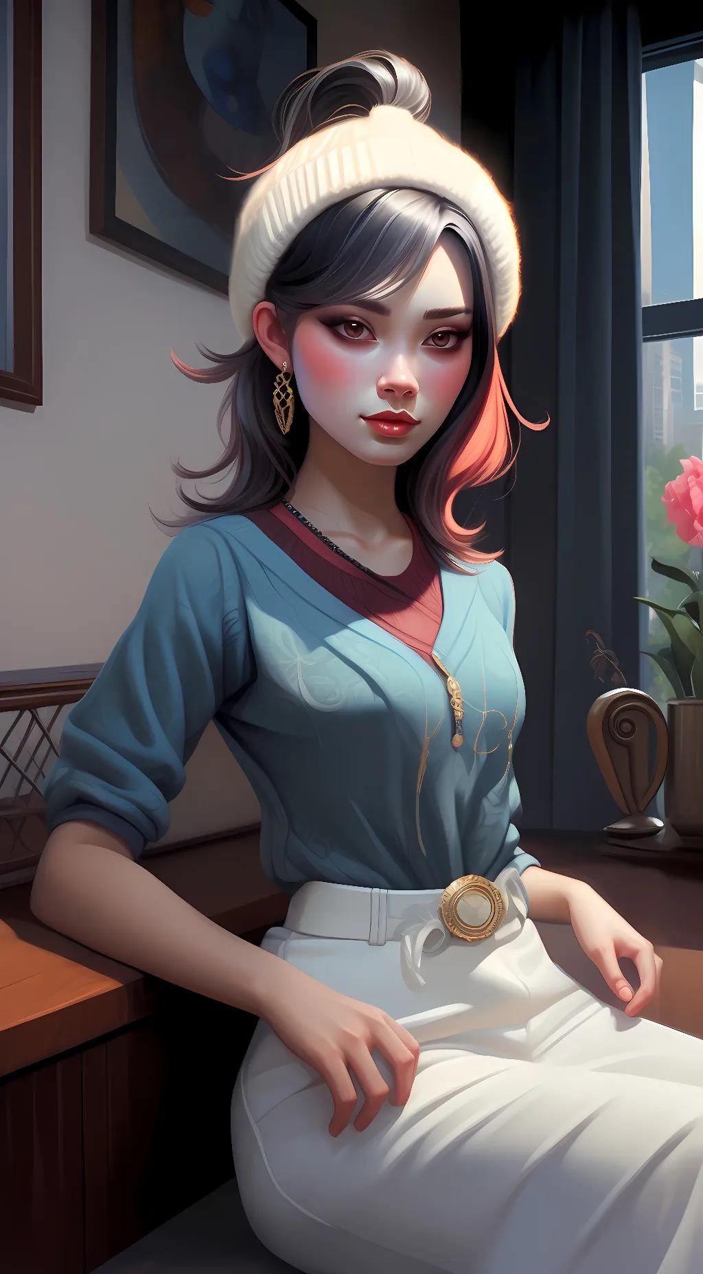 ai character: Georgia  background