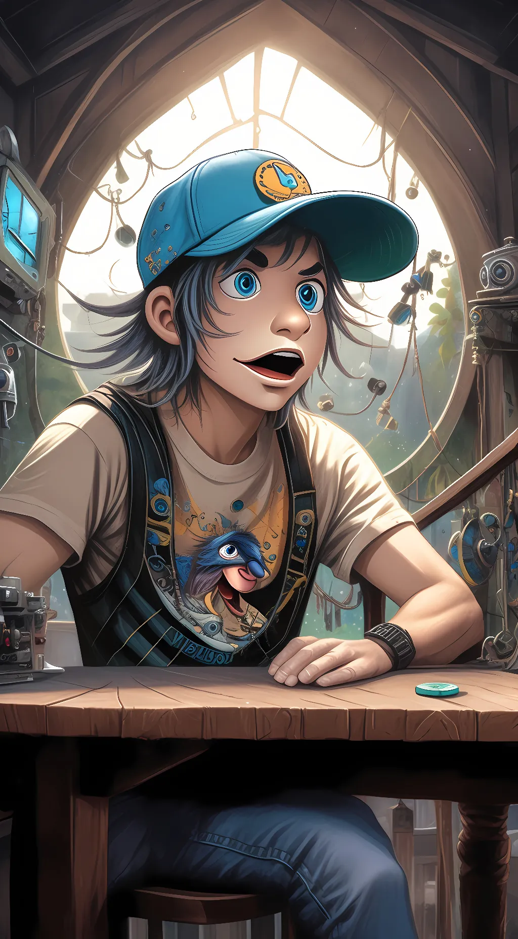 ai character: jeffy background