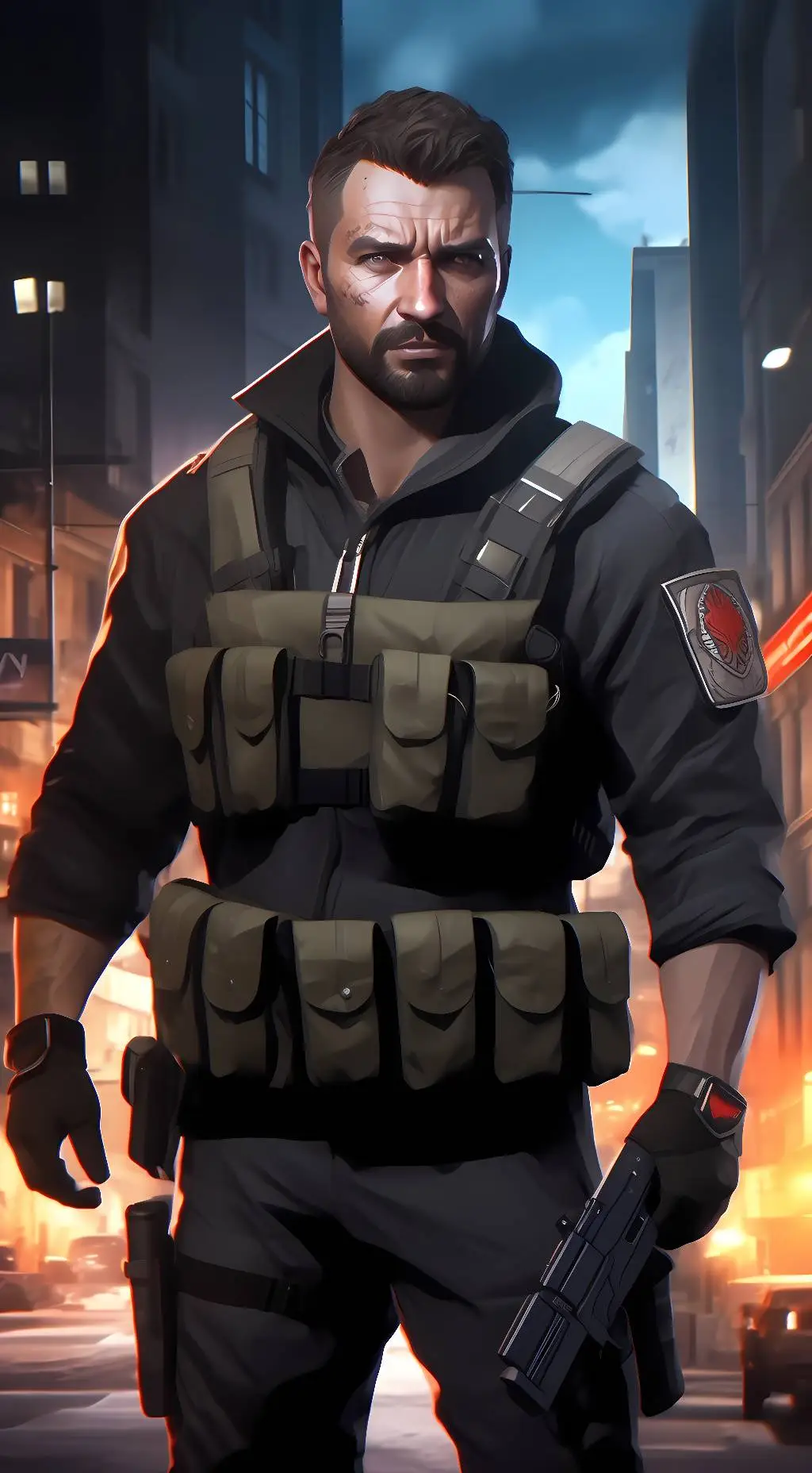 ai character: Viktor Reznov background