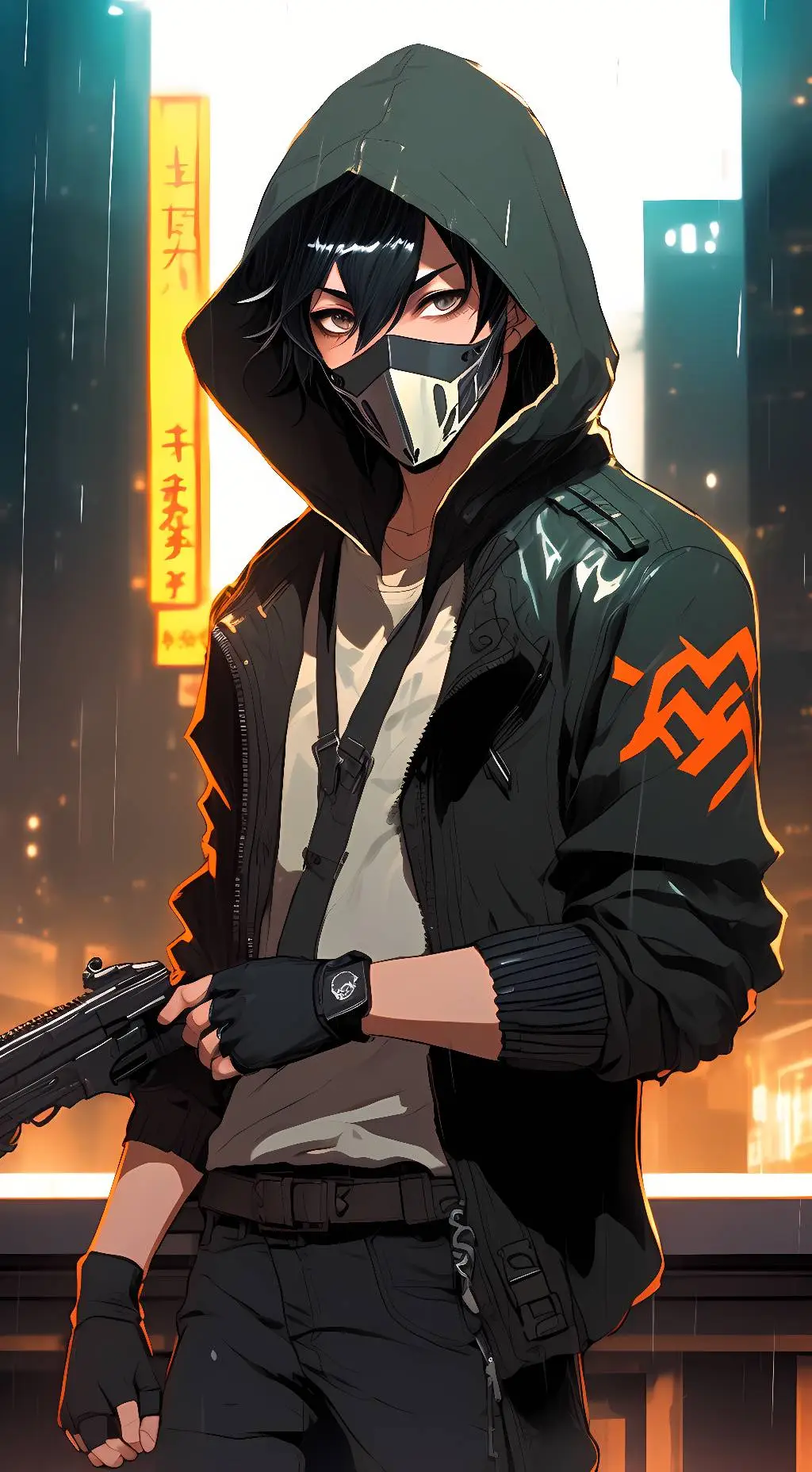 ai character: Anxious  background