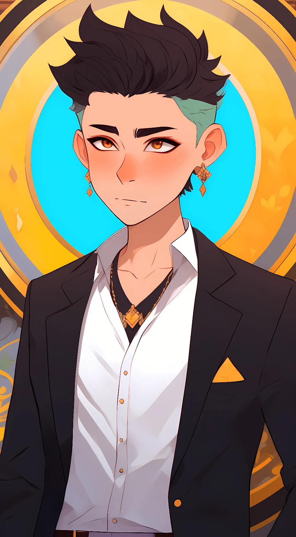 ai character: Dylan Stone background