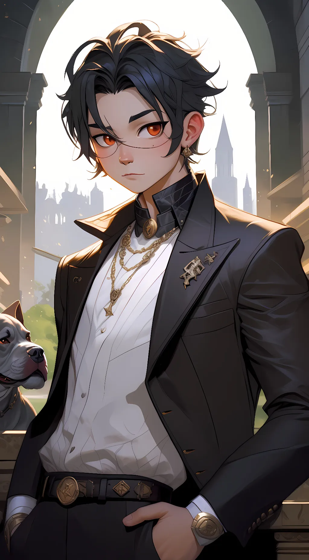 ai character: Alex background