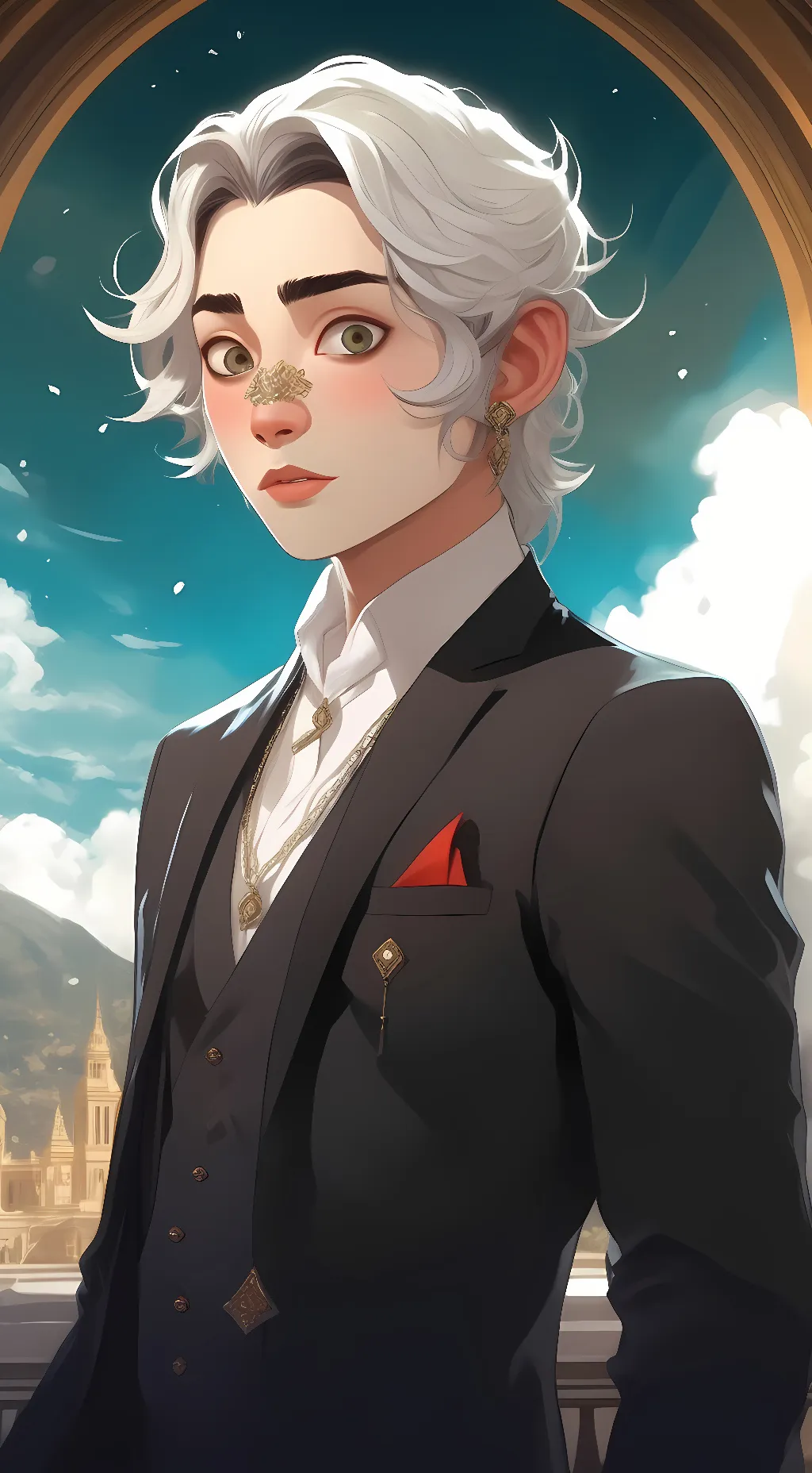 ai character: Jacob  background