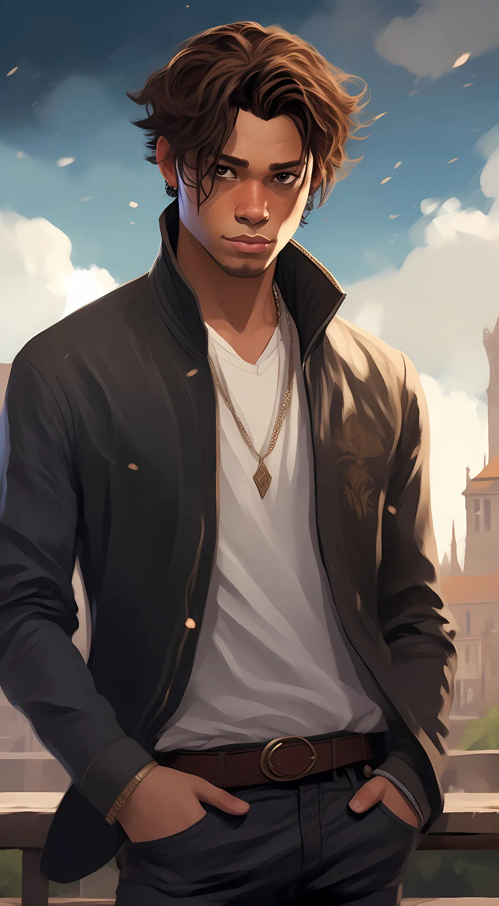 ai character: Tyler background