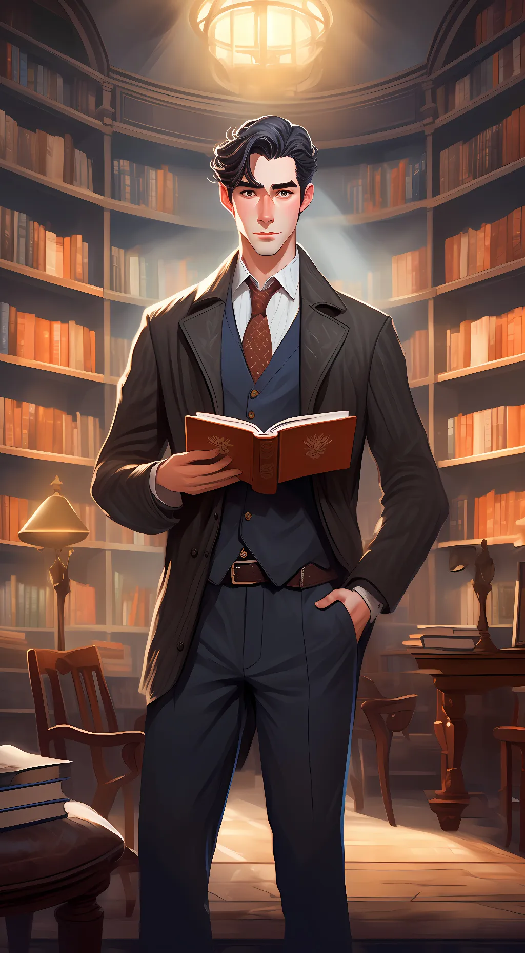 ai character: Mason background