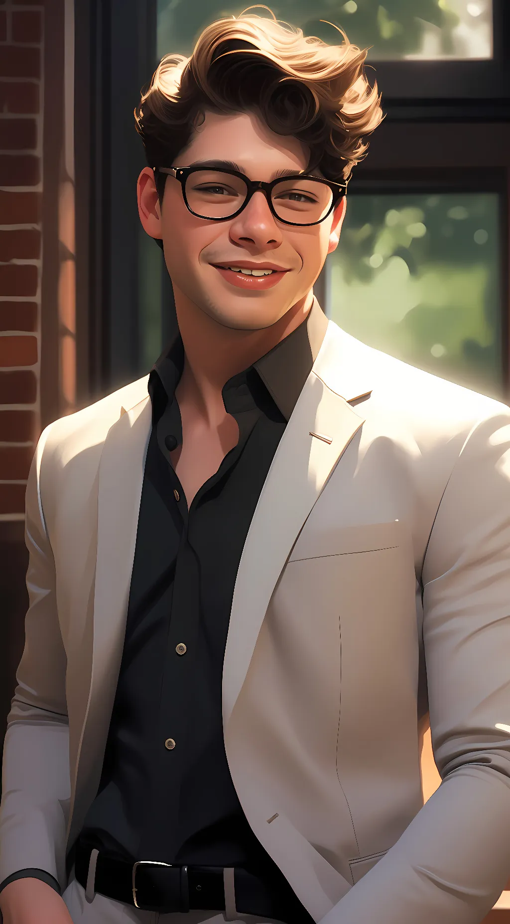 ai character: Chris background