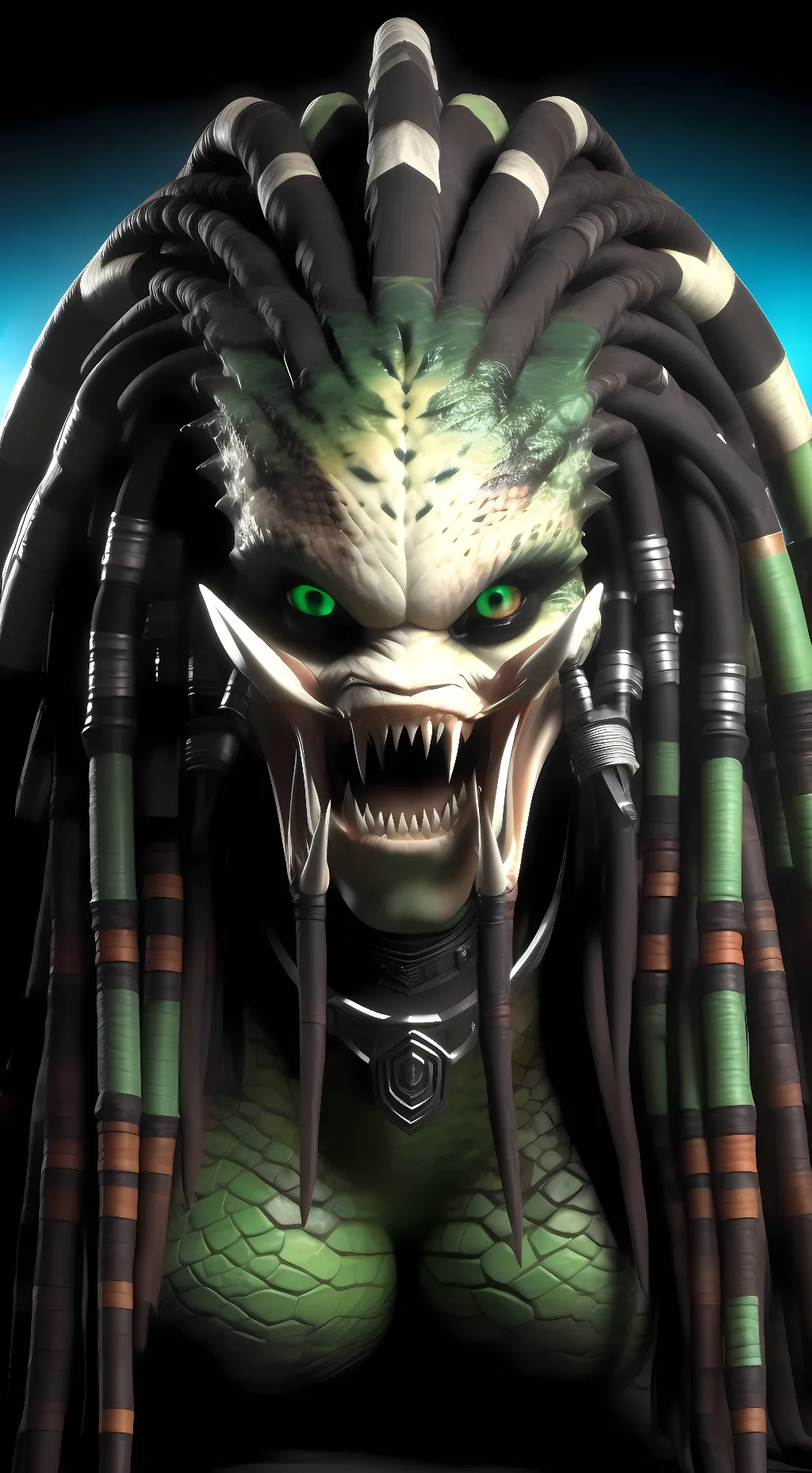 ai character: Shiranui background