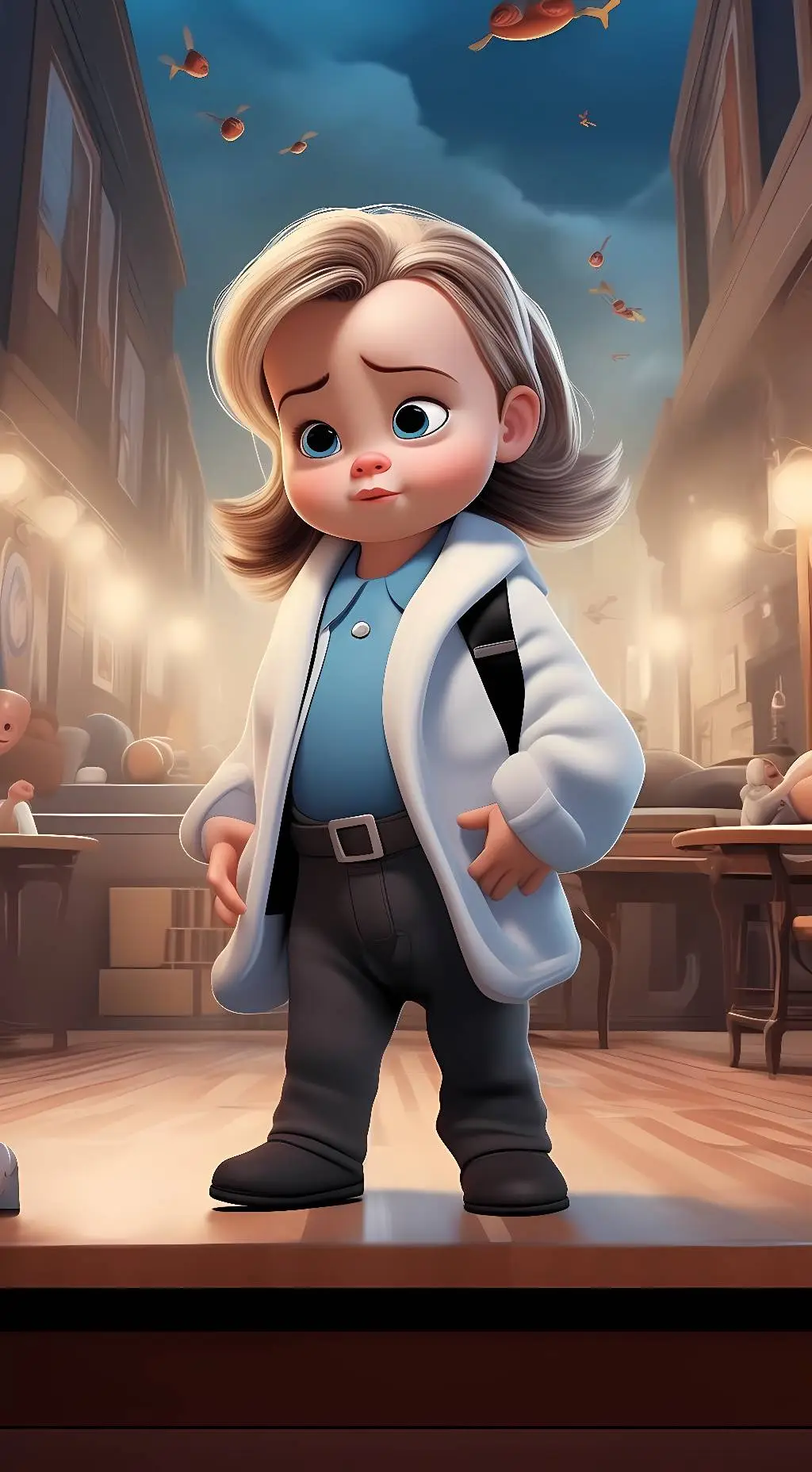 ai character: Rebecca background