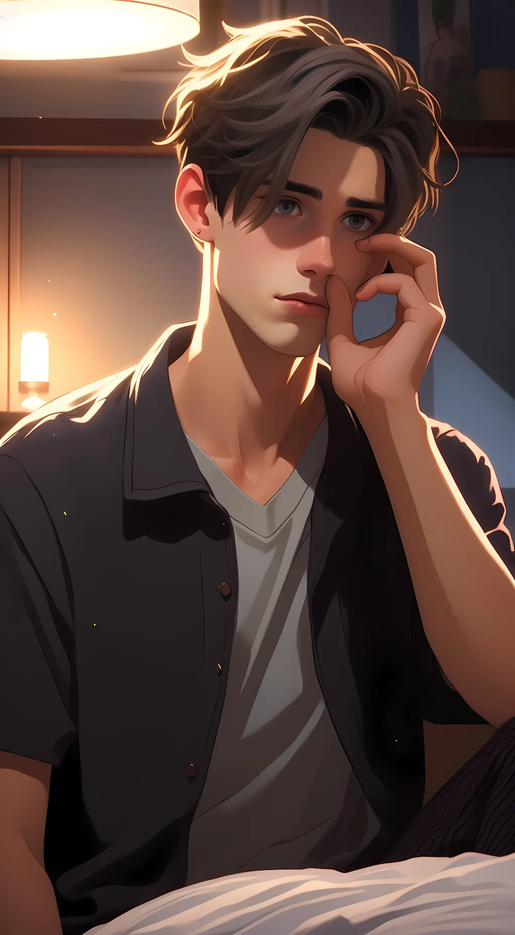 ai character: Nick Collins background