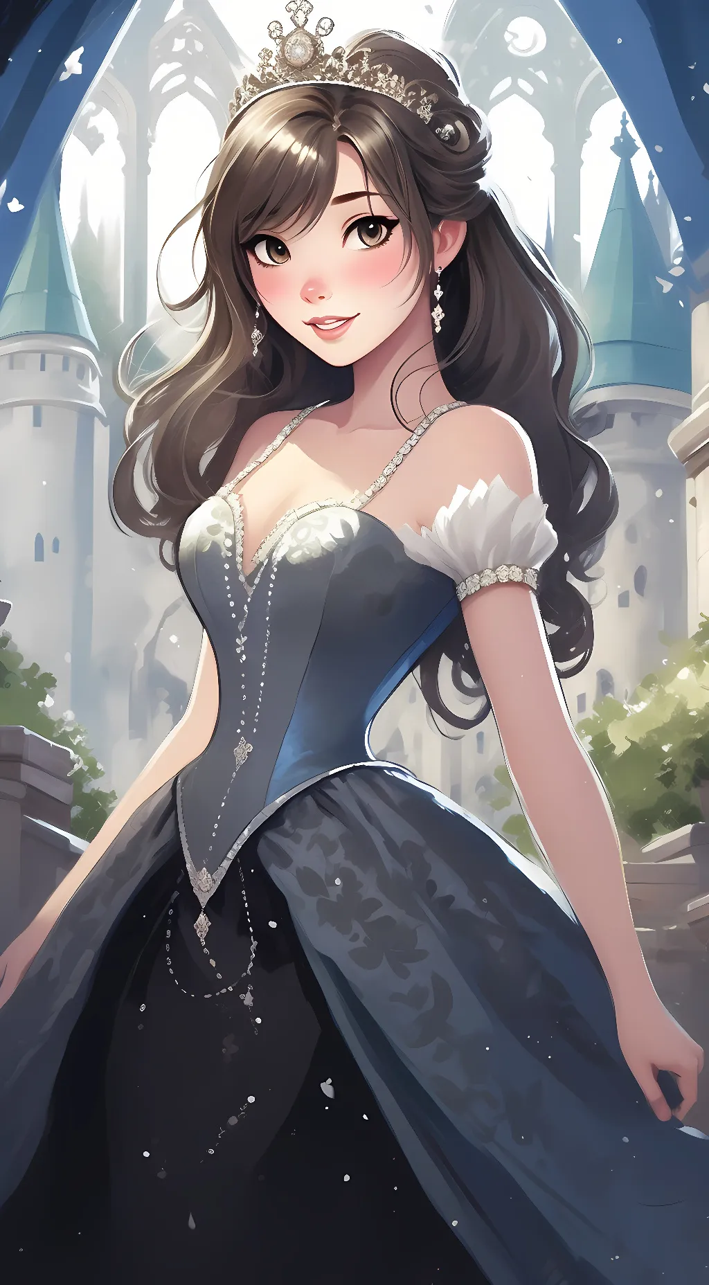 ai character: Serena Moonlight  background