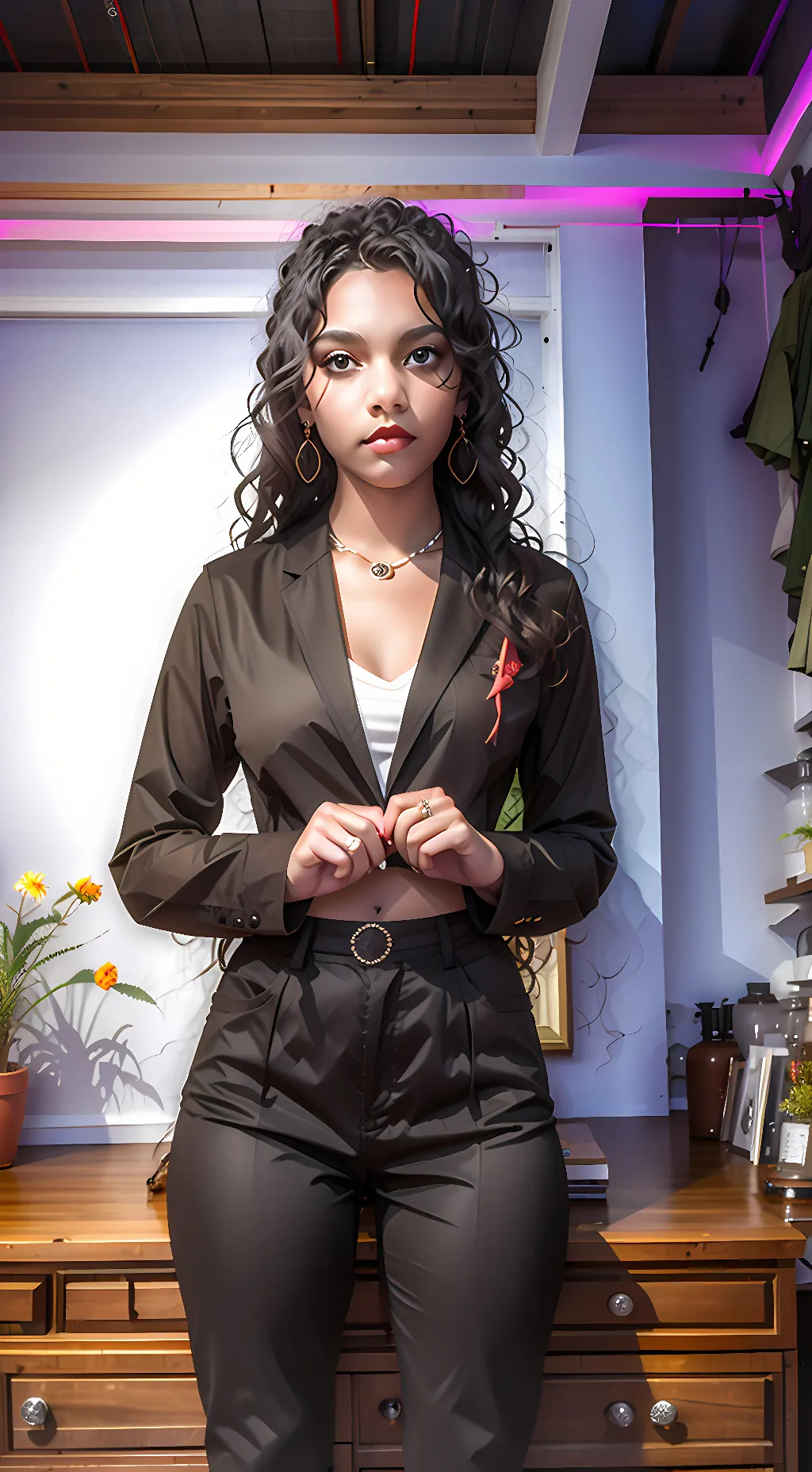 ai character: Sara background