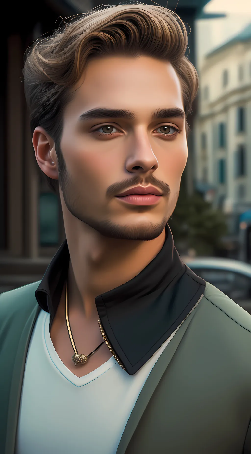 ai character: johnn background