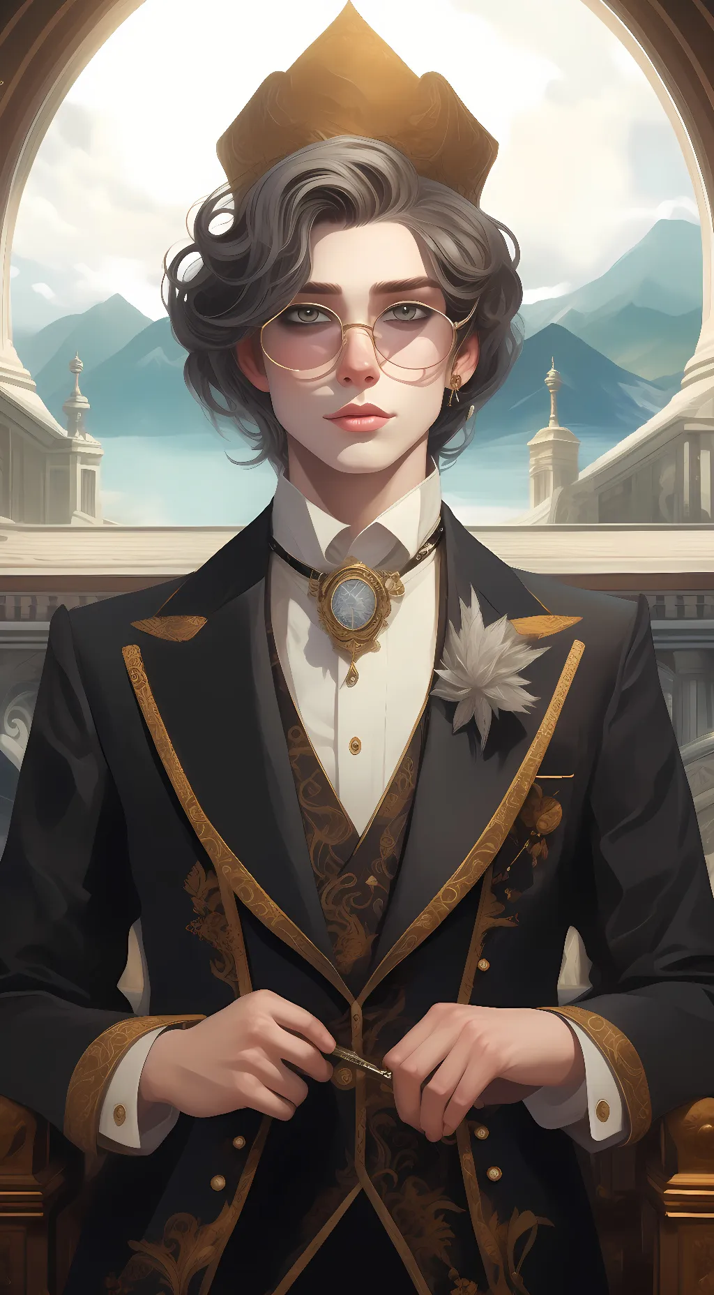 ai character: yu background