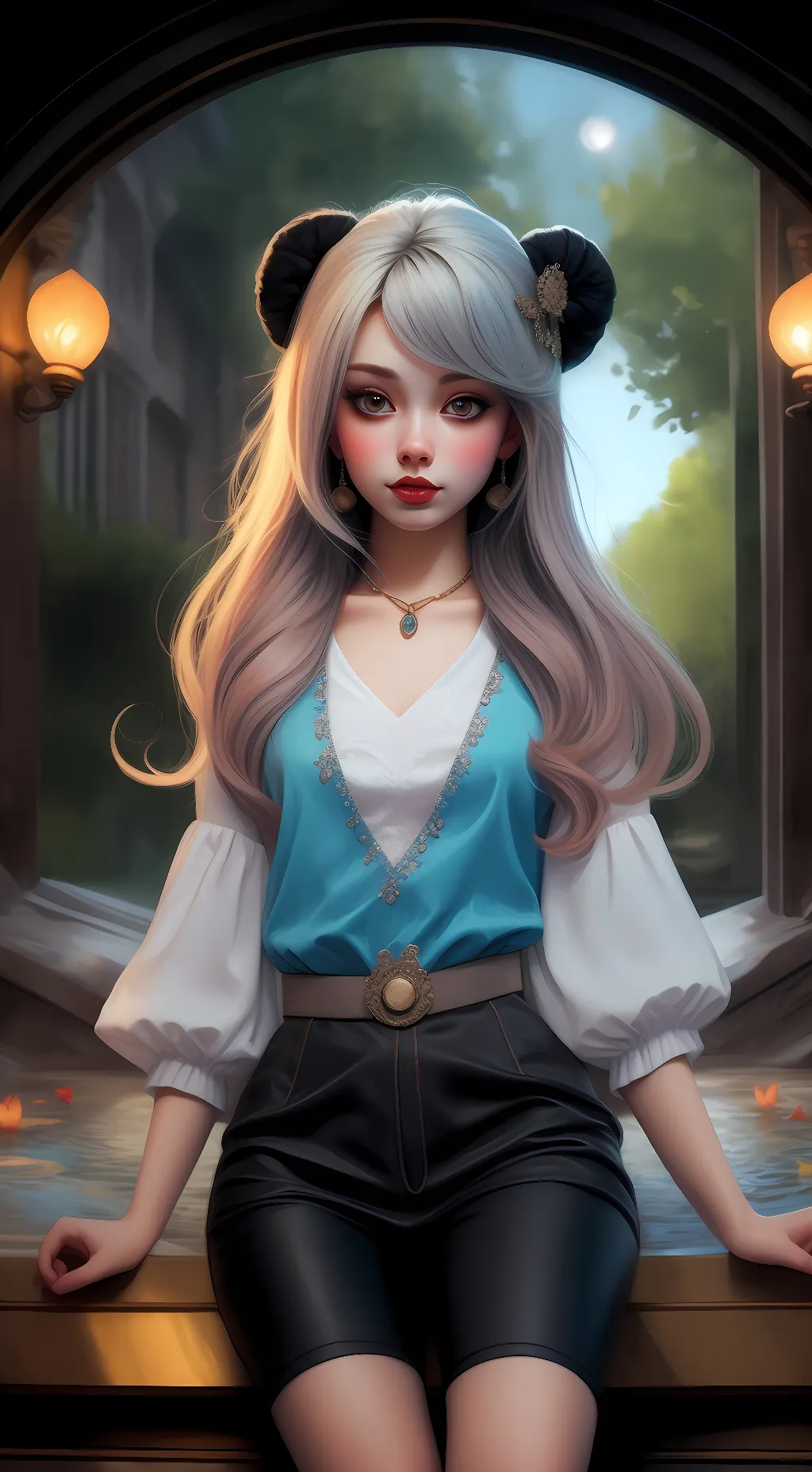 ai character: lizly background