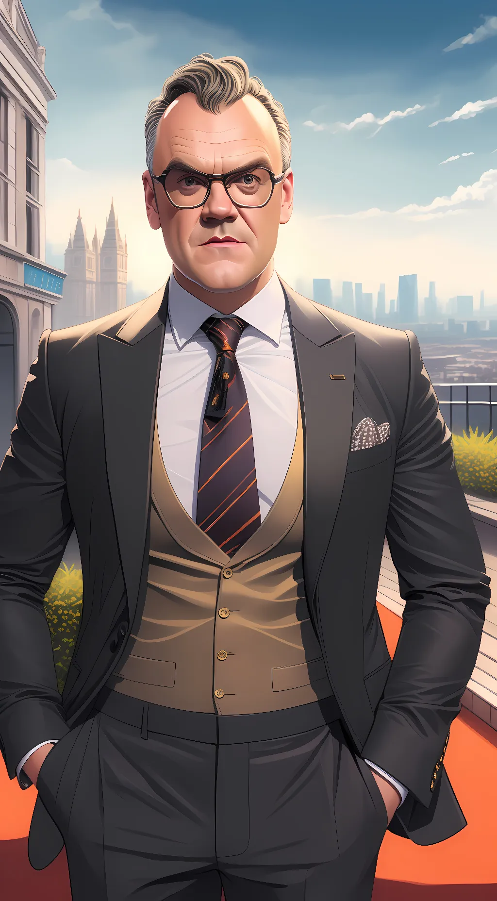 ai character: Greg background